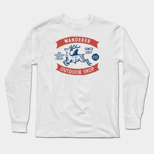 Wanderer Outdoor Shop Long Sleeve T-Shirt